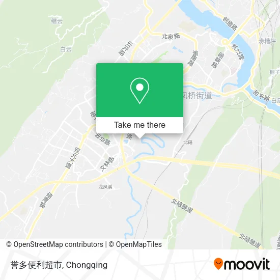 誉多便利超市 map