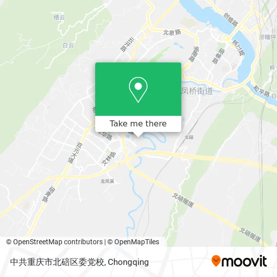 中共重庆市北碚区委党校 map