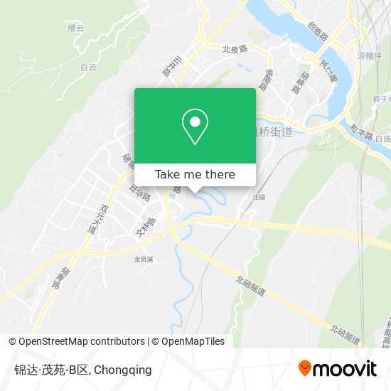 锦达·茂苑-B区 map