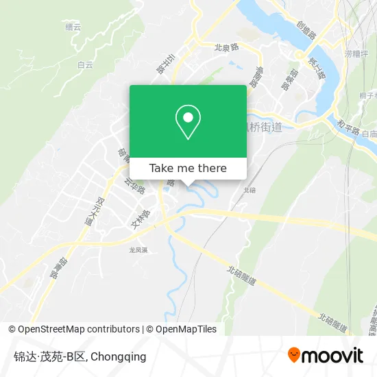 锦达·茂苑-B区 map
