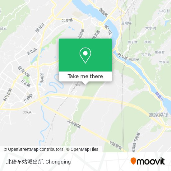 北碚车站派出所 map