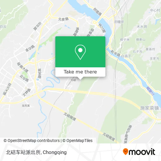 北碚车站派出所 map