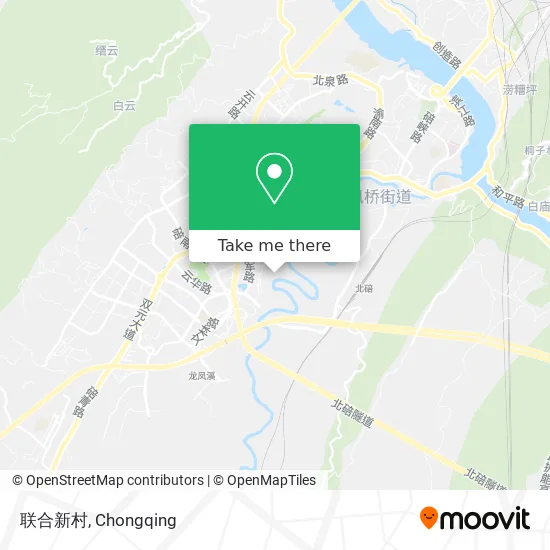 联合新村 map