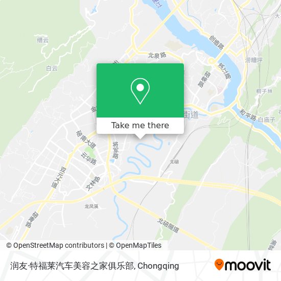 润友·特福莱汽车美容之家俱乐部 map