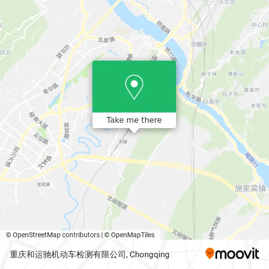 重庆和运驰机动车检测有限公司 map