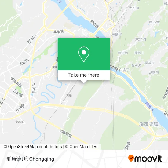 群康诊所 map