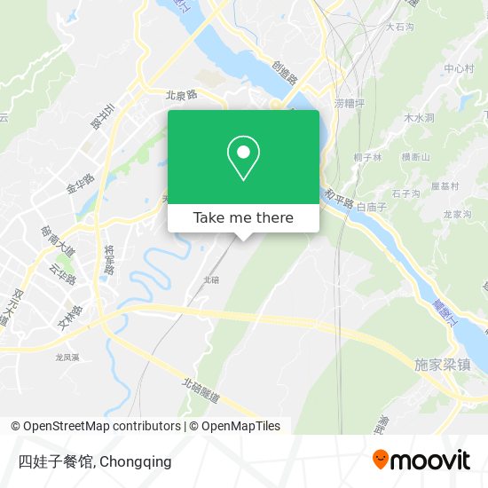 四娃子餐馆 map