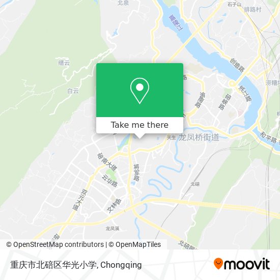 重庆市北碚区华光小学 map
