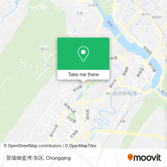 景瑞御蓝湾-东区 map