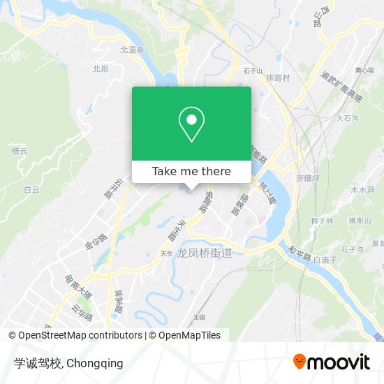 学诚驾校 map