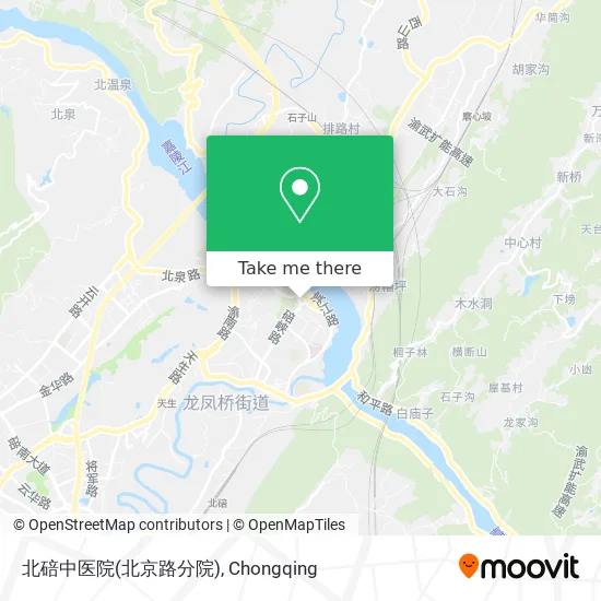 北碚中医院(北京路分院) map
