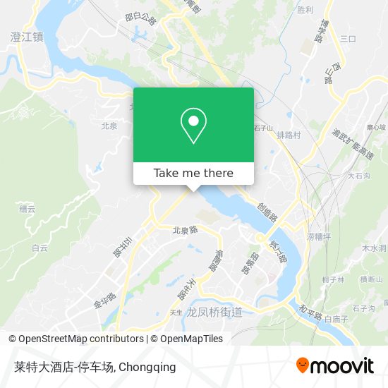 莱特大酒店-停车场 map