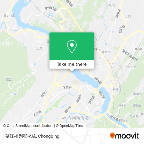 望江楼别墅-A栋 map