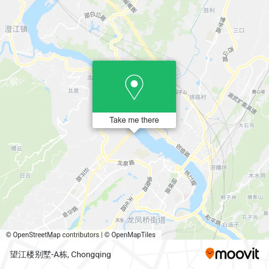 望江楼别墅-A栋 map
