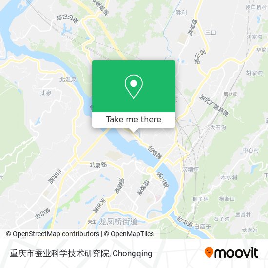 重庆市蚕业科学技术研究院 map