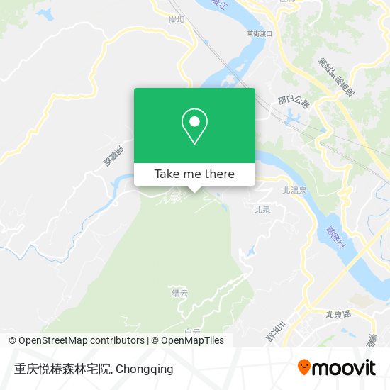 重庆悦椿森林宅院 map