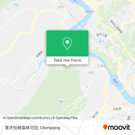 重庆悦椿森林宅院 map