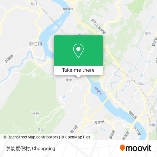泉韵度假村 map