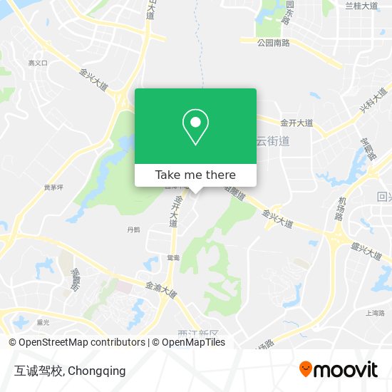 互诚驾校 map