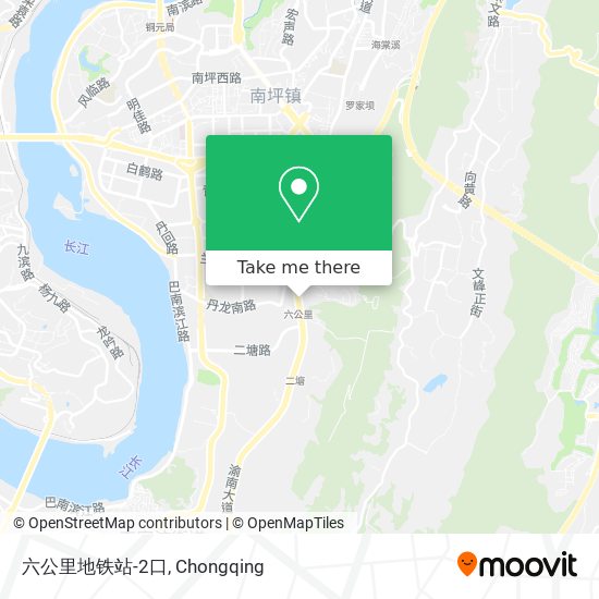 六公里地铁站-2口 map