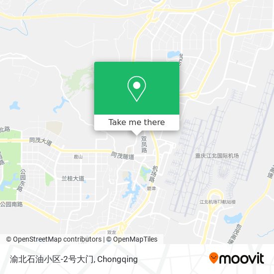 渝北石油小区-2号大门 map