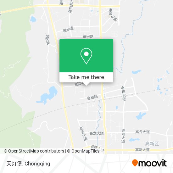 天灯堡 map