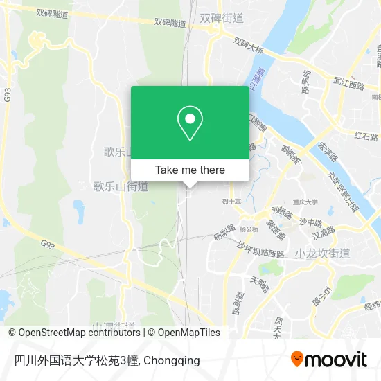 四川外国语大学松苑3幢 map