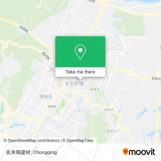 喜来顺建材 map