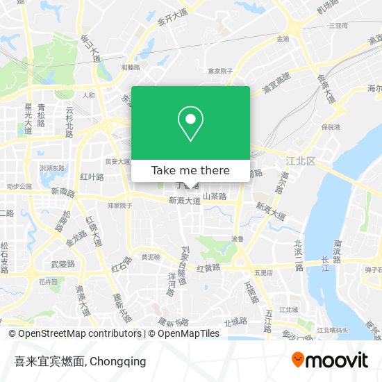 喜来宜宾燃面 map