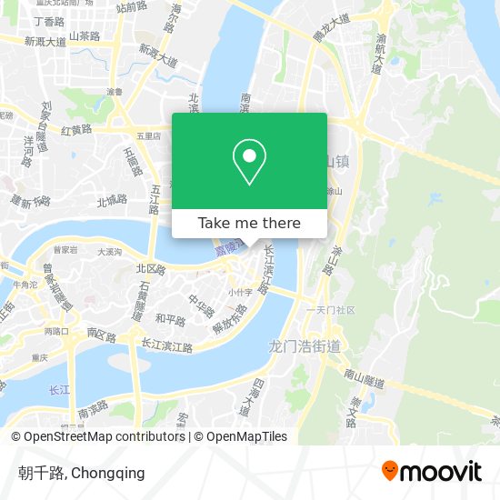 朝千路 map