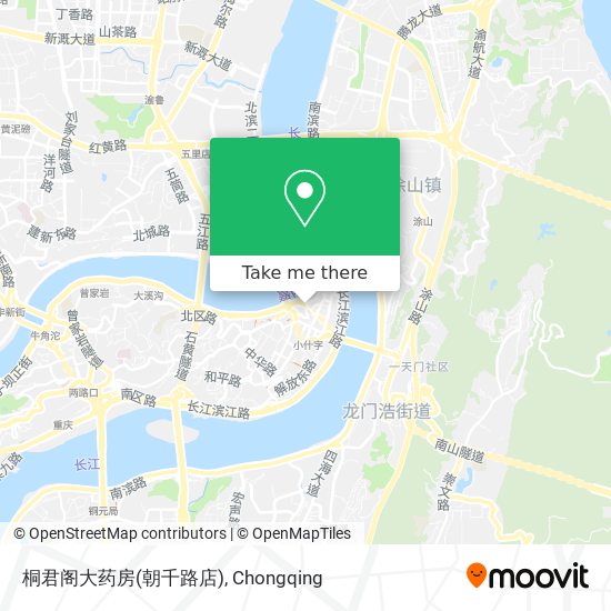 桐君阁大药房(朝千路店) map
