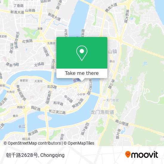 朝千路2628号 map