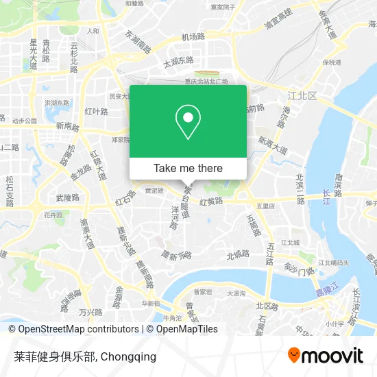 莱菲健身俱乐部 map
