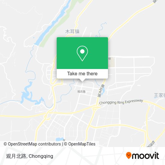 观月北路 map