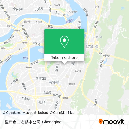 重庆市二次供水公司 map