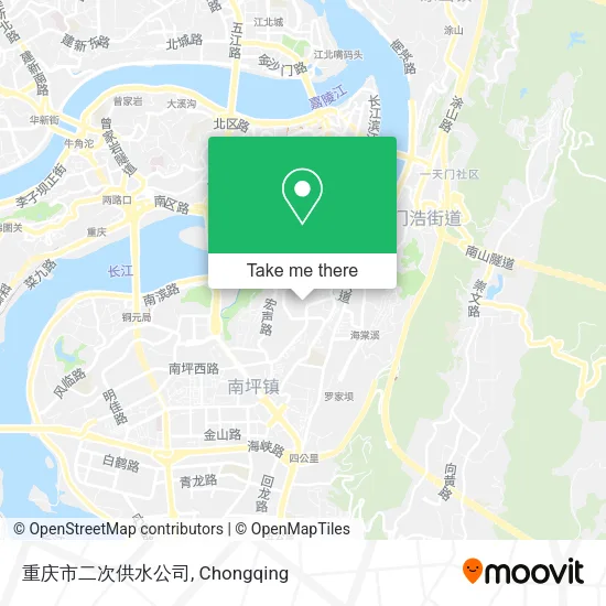 重庆市二次供水公司 map