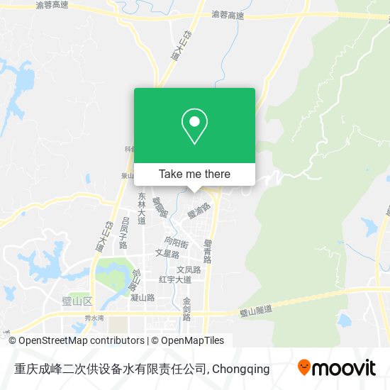 重庆成峰二次供设备水有限责任公司 map