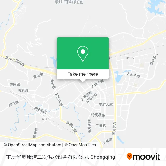 重庆华夏康洁二次供水设备有限公司 map