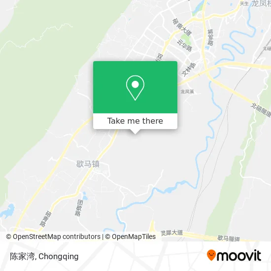 陈家湾 map