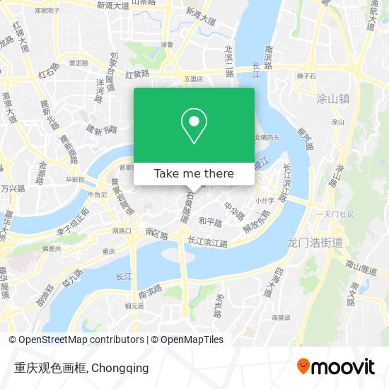 重庆观色画框 map