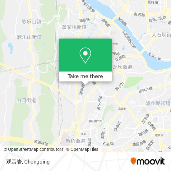 观音岩 map