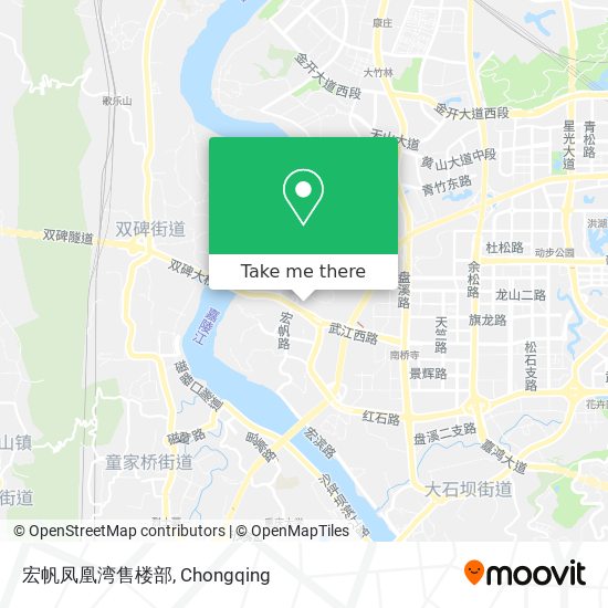 宏帆凤凰湾售楼部 map
