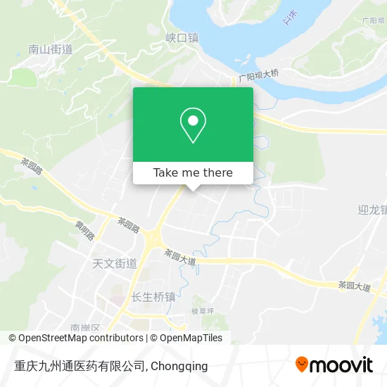 重庆九州通医药有限公司 map