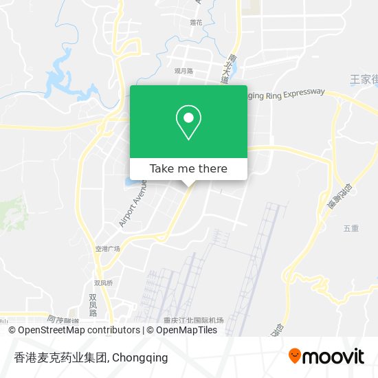 香港麦克药业集团 map