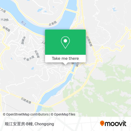 顺江安置房-B幢 map