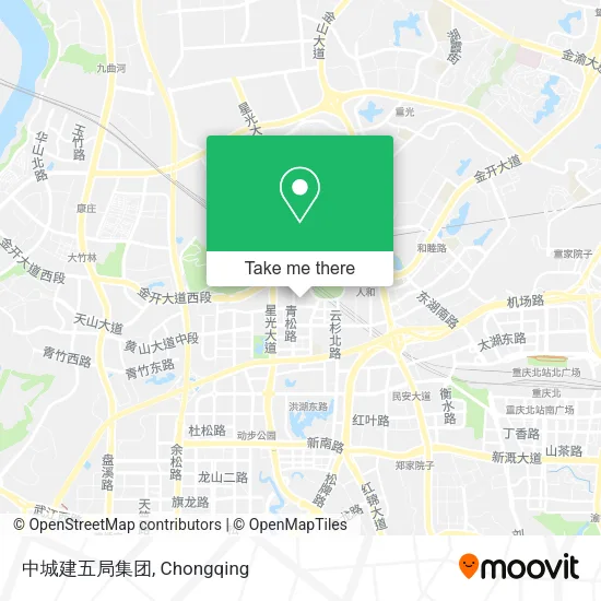 中城建五局集团 map