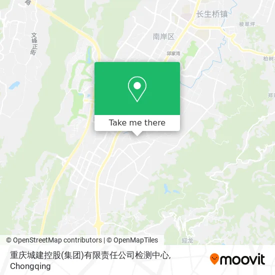 重庆城建控股(集团)有限责任公司检测中心 map