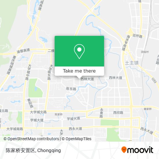 陈家桥安置区 map