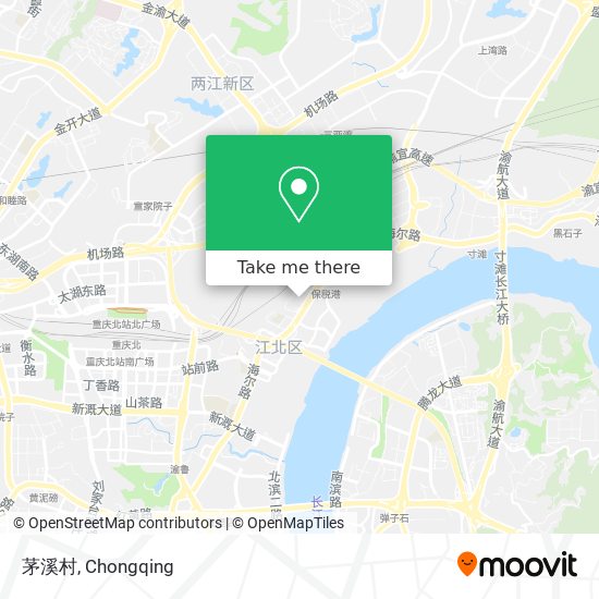 茅溪村 map