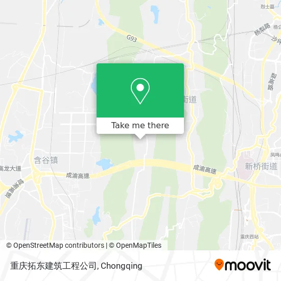 重庆拓东建筑工程公司 map